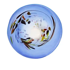 Schalen^Art Glass Schale mit Punkten "Pavel" (25cm)