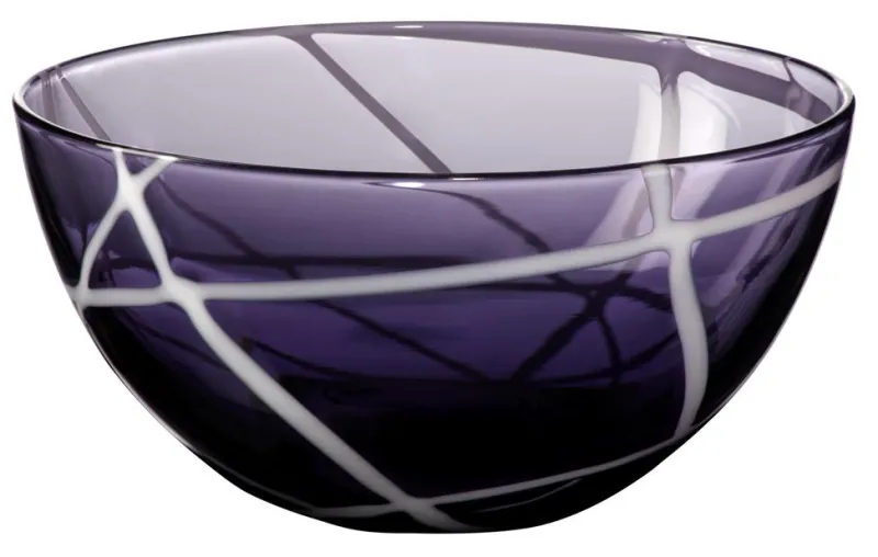 Dessertschalen^Cristalica Schale Nest "Colori" 2er Set (12,5cm)