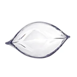 Schalen^Art Glass Schale Obstschale oval Laguna Spirits 32cm Bleikristall
