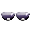 Dessertschalen^Cristalica Schale One Dot "Colori" 2er Set (12,5cm)