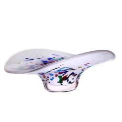 Schalen^Art Glass Schale oval "Stiller" (25 cm)