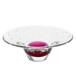 Schalen^Art Glass Schale "Red Queen" (32 cm)