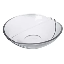 Schalen & Schüsseln^Cristalica Schale Salatschüssel Servierschale Lemon 22,5 cm Bleikristal transparent