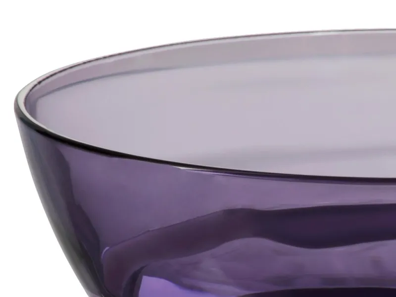 Dessertschalen^Cristalica Schale Two Rings "Colori" 2er Set (12,5cm)