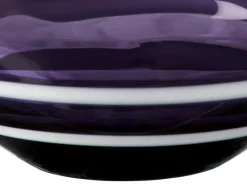 Dessertschalen^Cristalica Schale Two Rings 