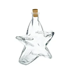 Flaschen|Weihnachten^Fan Unikate Schmuckflasche "Stern" (200ml)