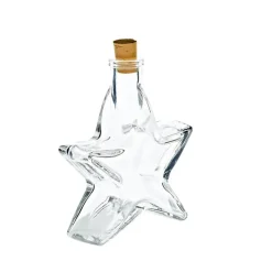 Flaschen|Weihnachten^Fan Unikate Schmuckflasche "Stern" (100ml)