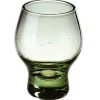 Kanne & Krug^Art Glass Schnapsglas Thüringer Waldglas grün 20ml Likörglas Wodka Becher Stamper Handmade