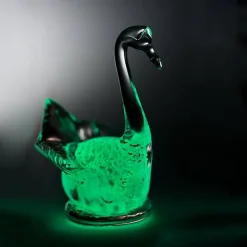 Tiere & Figuren^Art Glass Schwan Glow (10-11cm