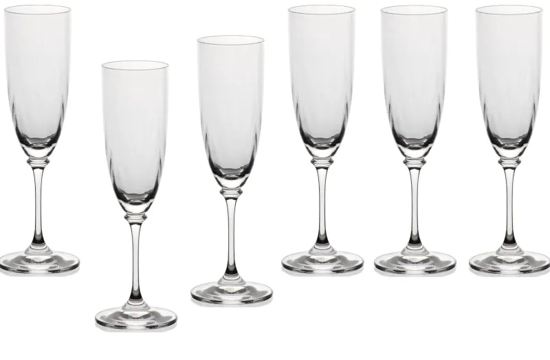 Gläserset^Cristalica Sektglas Condor Optik 150 ml 6er-Set