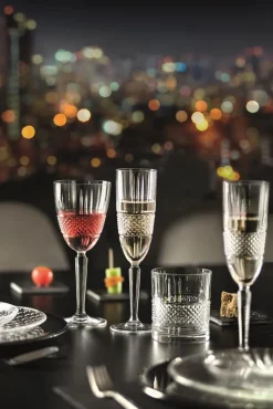 Sektgläser|Gläserset^Cristalica Sektglas Sektkelch Champagnerglas Brillante Retro Nostalgie 2er Set 190ml