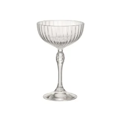 Frauen|Sektgläser^Cristalica Sektschale Americas ´20s 230ml Champangerglas Retro Vintage Kristallglas