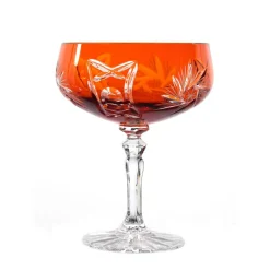 Sektgläser|Farbige Gläser^Cristalica Kingdom Sektschale Schleuderstern (200ml)