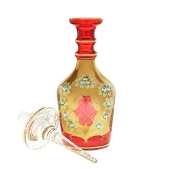 Karaffe & Dekanter^Art Glass Servierflasche "White Queen" (63 cm)