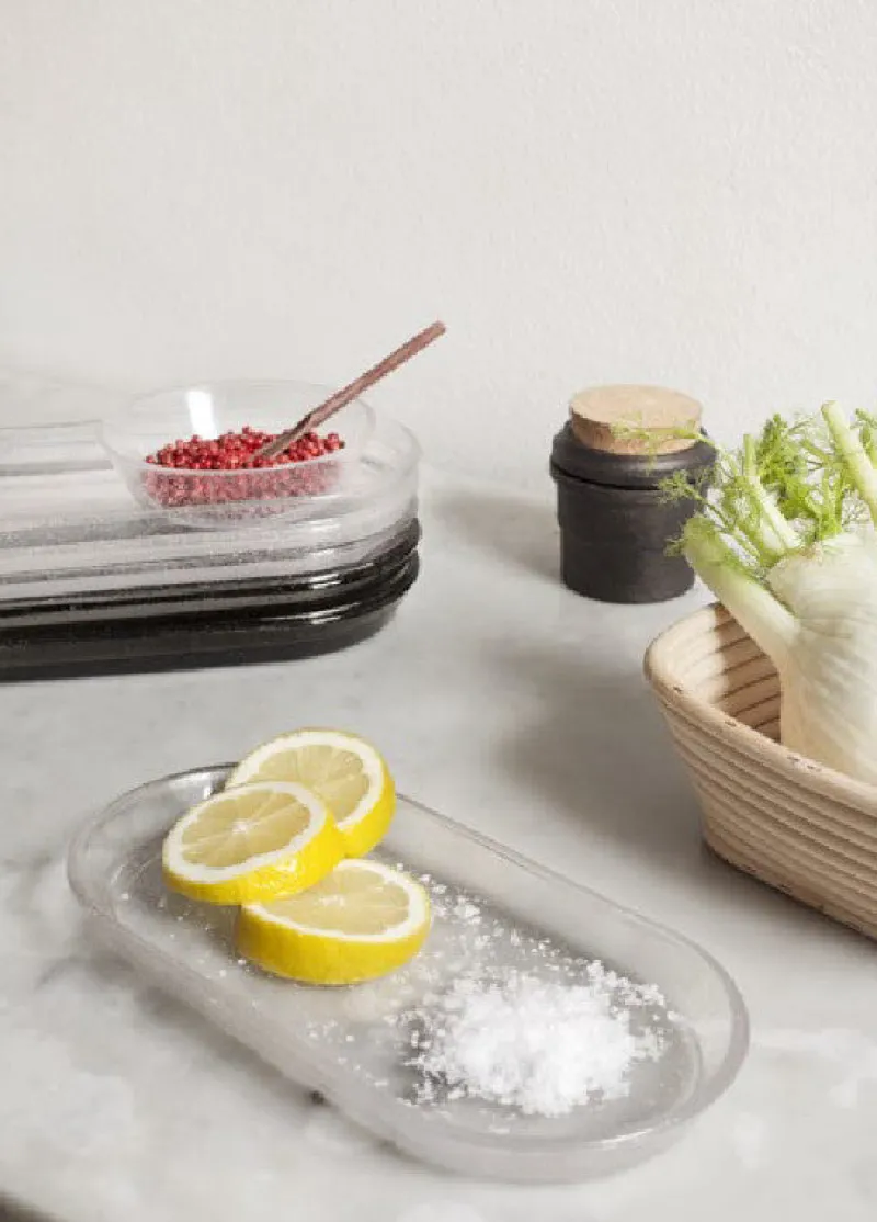 Geburtstag|Teller & Platten^Cristalica Servierplatte Bollo rund12cm div.