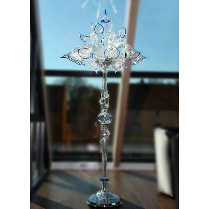 Leuchter & Lampen^Beleuchtung Stehleuchter Piantana "Murano" (Ø80cm,H170cm)