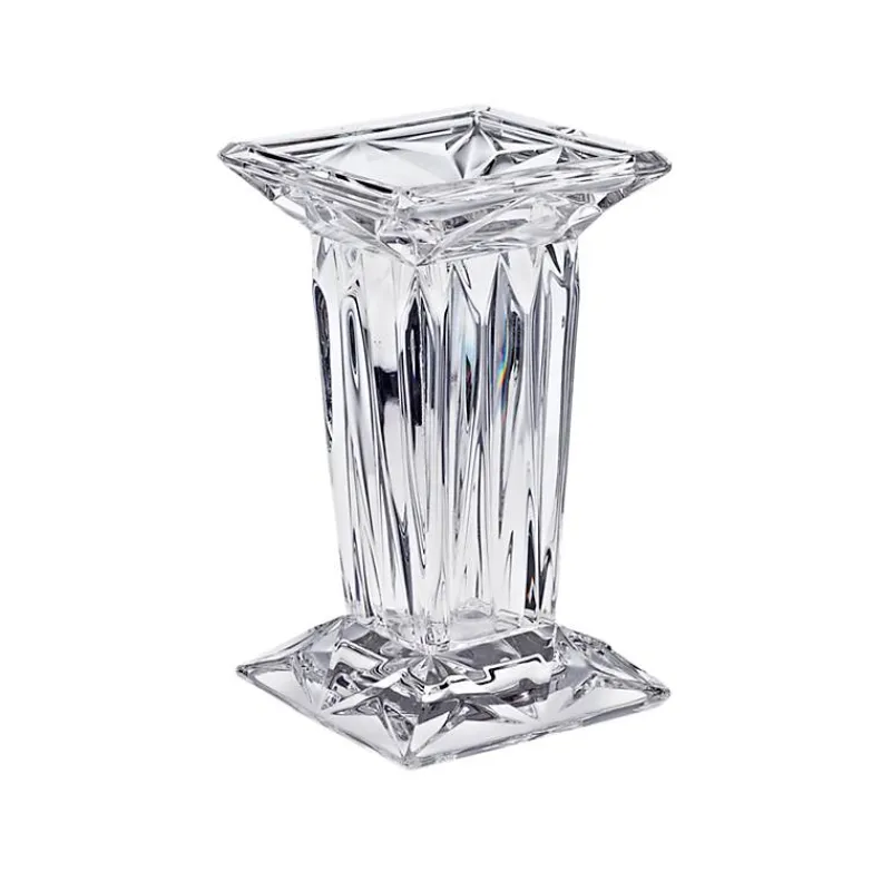 Kerzenhalter^German Crystal Stumpenkerzenhalter "Gazebo" (18cm)