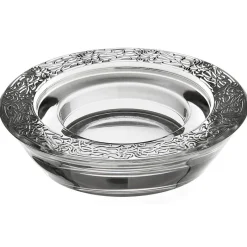 Kerzenhalter^German Crystal Stumpenkerzenhalter Mystery 15,5cm, Transparent, aus Bleikristall