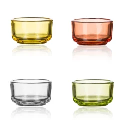 Ostern|Ostern^Cristalica Teelichhalter 6er-Pack, verschiedene Farben