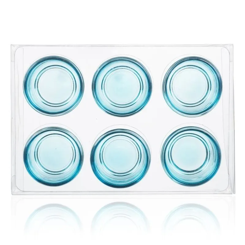 Ostern|Ostern^Cristalica Teelichhalter 6er-Pack, verschiedene Farben