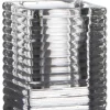 Kerzenhalter^Cristalica Teelicht Square Rib 9,5 cm