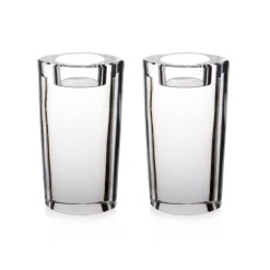 Kerzenhalter^Cristalica Teelichthalter "Starlight" 2er Set (14cm)