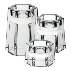 Geburtstag|Kerzenhalter^Cristalica GmbH Teelichthalter-Set Lucio mit Geschenkverpackung