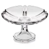 Kuchen & Torten^German Crystal Teller auf Fuß "Nadine" (17cm)