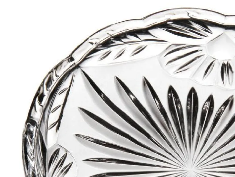 Teller & Platten^Cristalica Teller aus Bleikristall 4er Set 17cm