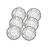 Teller & Platten^Cristalica Teller aus Bleikristall 6er Set (16cm)