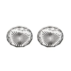 Teller & Platten^Cristalica Teller aus Bleikristall 2er Set 17cm