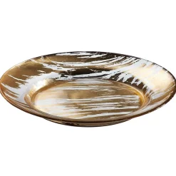 Glasteller^Amara Design Teller "Golden Dust" (20,5cm)