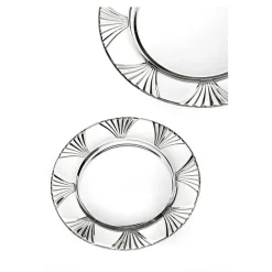Teller & Platten^German Crystal Teller 