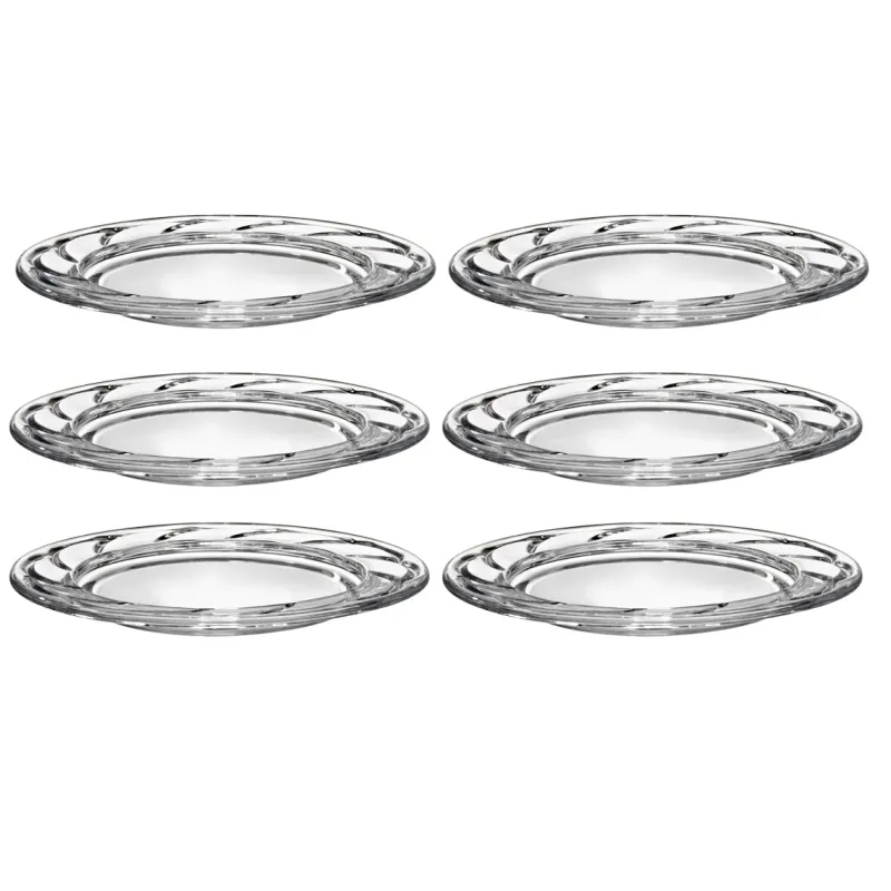 Teller & Platten^Cristalica Teller "Nora" 6er Set (25cm)