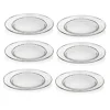 Teller & Platten^Cristalica Teller Nora 6er Set (18cm)