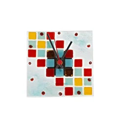 Uhren^Cristalica Tischuhr Ornament "Clockworld" (15x15cm)