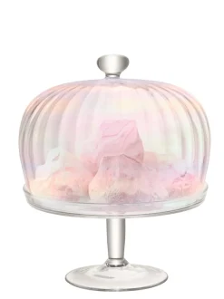 Kuchen & Torten^Glaswaren sonstige Tortenplatte mit Haube Pearl 27 cm
