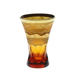 Saft- & Wassergläser^Art Glass Trinkbecher Art Queen 150 ml, Gold, aus Glas