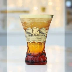 Saft- & Wassergläser^Art Glass Trinkbecher Art Queen 150 ml, Gold, aus Glas