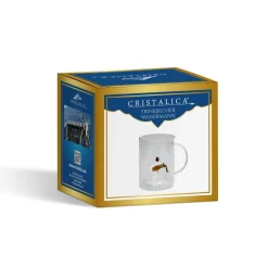 Valentienstag|Frauen^Cristalica Trinkbecher mit Henkel und Sternzeichen, Handarbeit