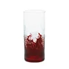 Saft- & Wassergläser^Art Glass Trinkbecher Red Queen 250 ml, Weinrot, aus Glas