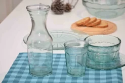 Saft- & Wassergläser|Recycling Glas^Cristalica Trinkglas Casual 220 ml Saftglas Becher Retro Recycling-Glas