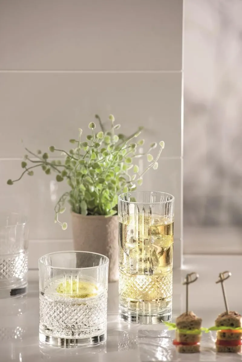 Geburtstag|Longdrinkgläser^Cristalica Trinkglas Longdrinkbecher Brillante Retro Nostalgie 2er Set 370ml