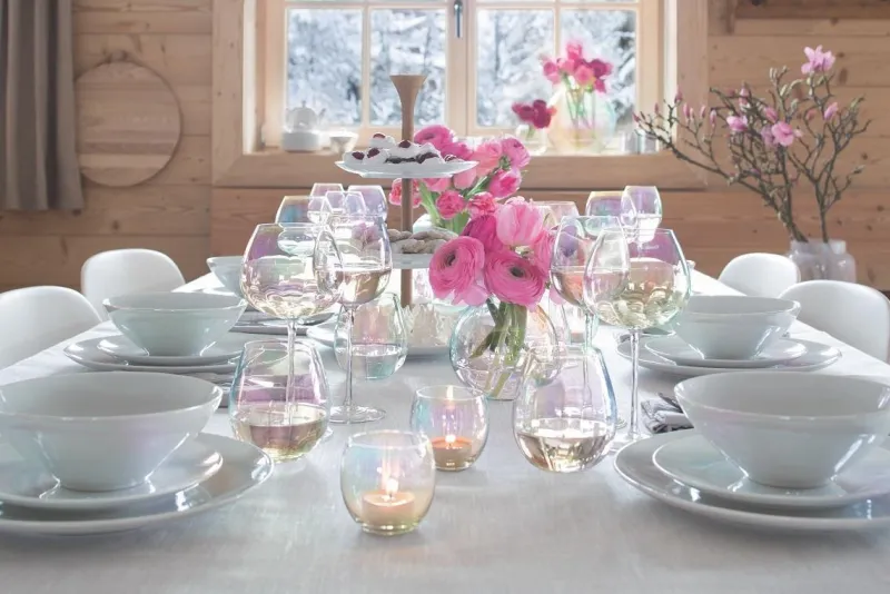 Saft- & Wassergläser|Gläserset^Glaswaren sonstige Trinkglas Pearl 425 ml 4er-Set