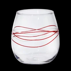 Valentienstag|Saft- & Wassergläser^Cristalica Trinkglas Stemlessline