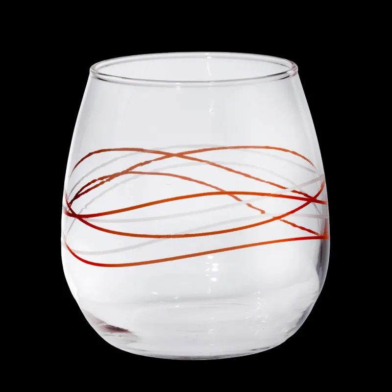 Valentienstag|Saft- & Wassergläser^Cristalica Trinkglas Stemlessline