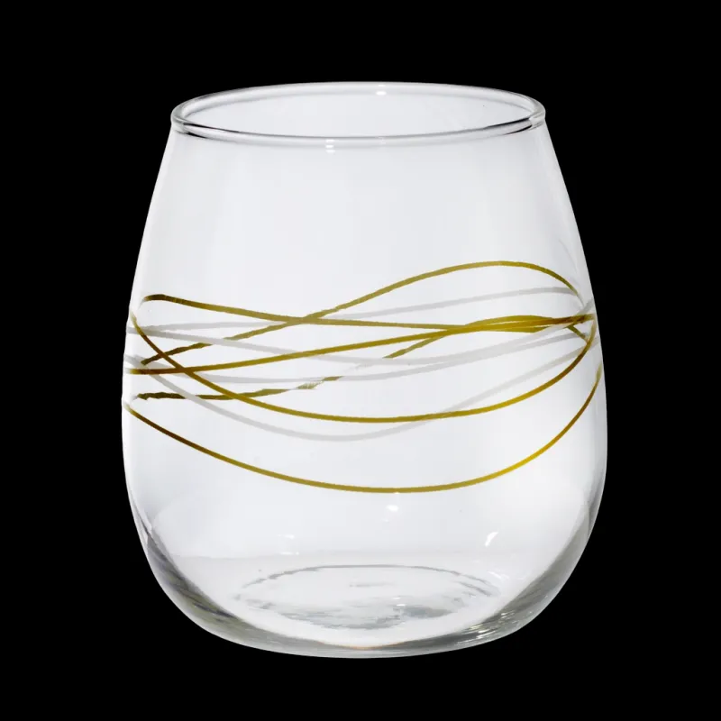 Valentienstag|Saft- & Wassergläser^Cristalica Trinkglas Stemlessline