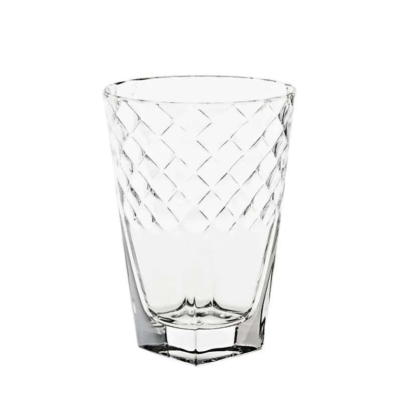 Saft- & Wassergläser|Longdrinkgläser^Cristalica Trinkglas Wabe 480ml