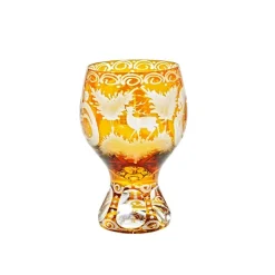 Saft- & Wassergläser^Cristalica Kingdom Trinkglas "Yellow Queen" (200ml)