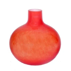 Vasen^Art Glass Vase bauchig/rund Höhe ca. 13cm